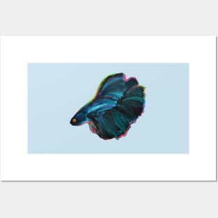 BLACK BETTA Posters and Art